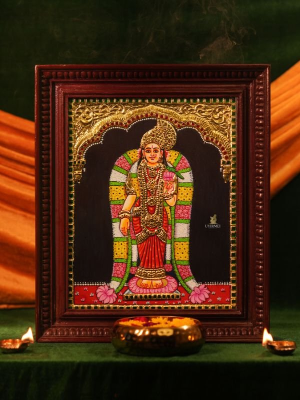 Andal Tanjore Painting
