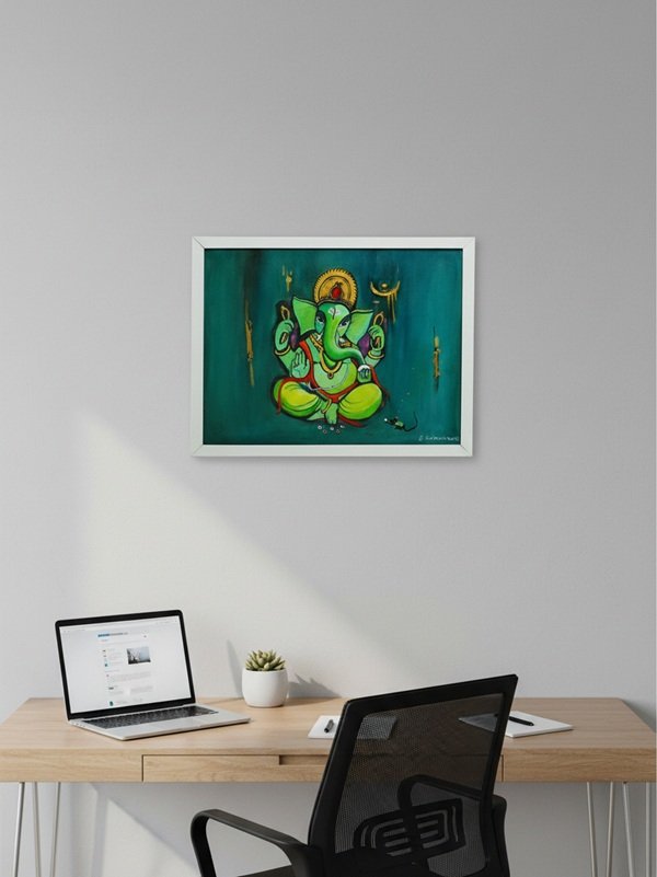 Ganesha Acrylic Wall Art