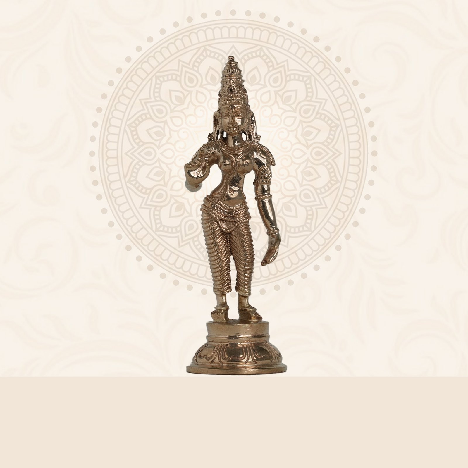 Lord Sivagami - Traditional Brass  Statue