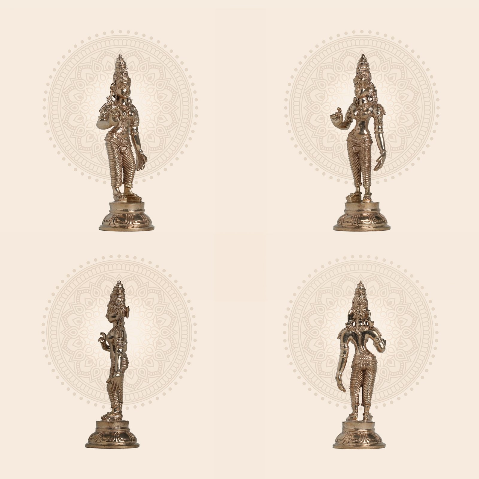 Lord Sivagami - Traditional Brass  Statue
