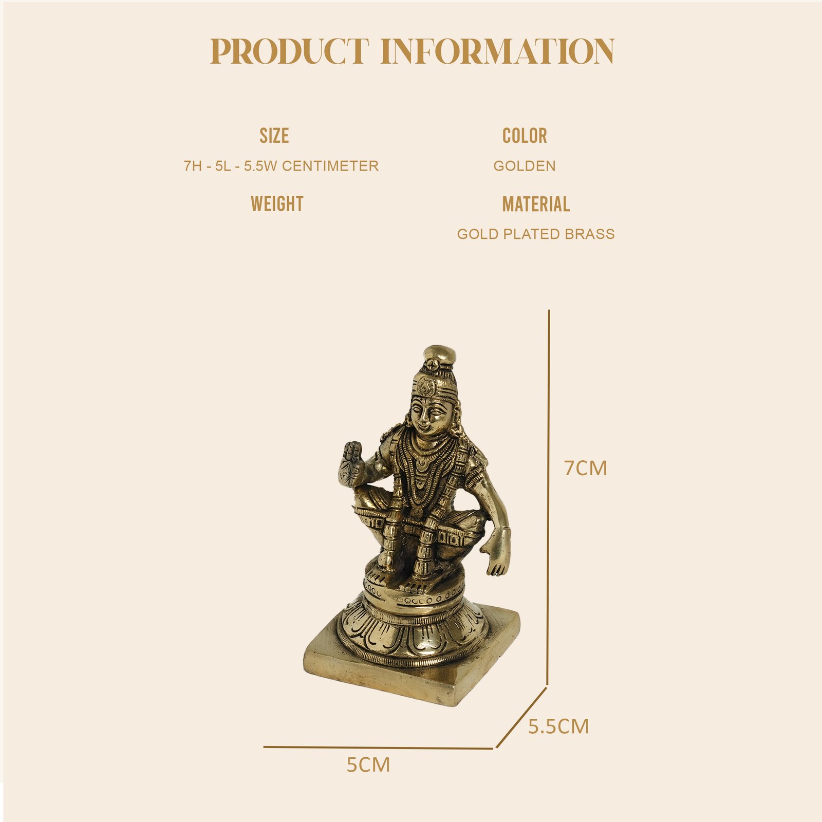 Ayyappa idol