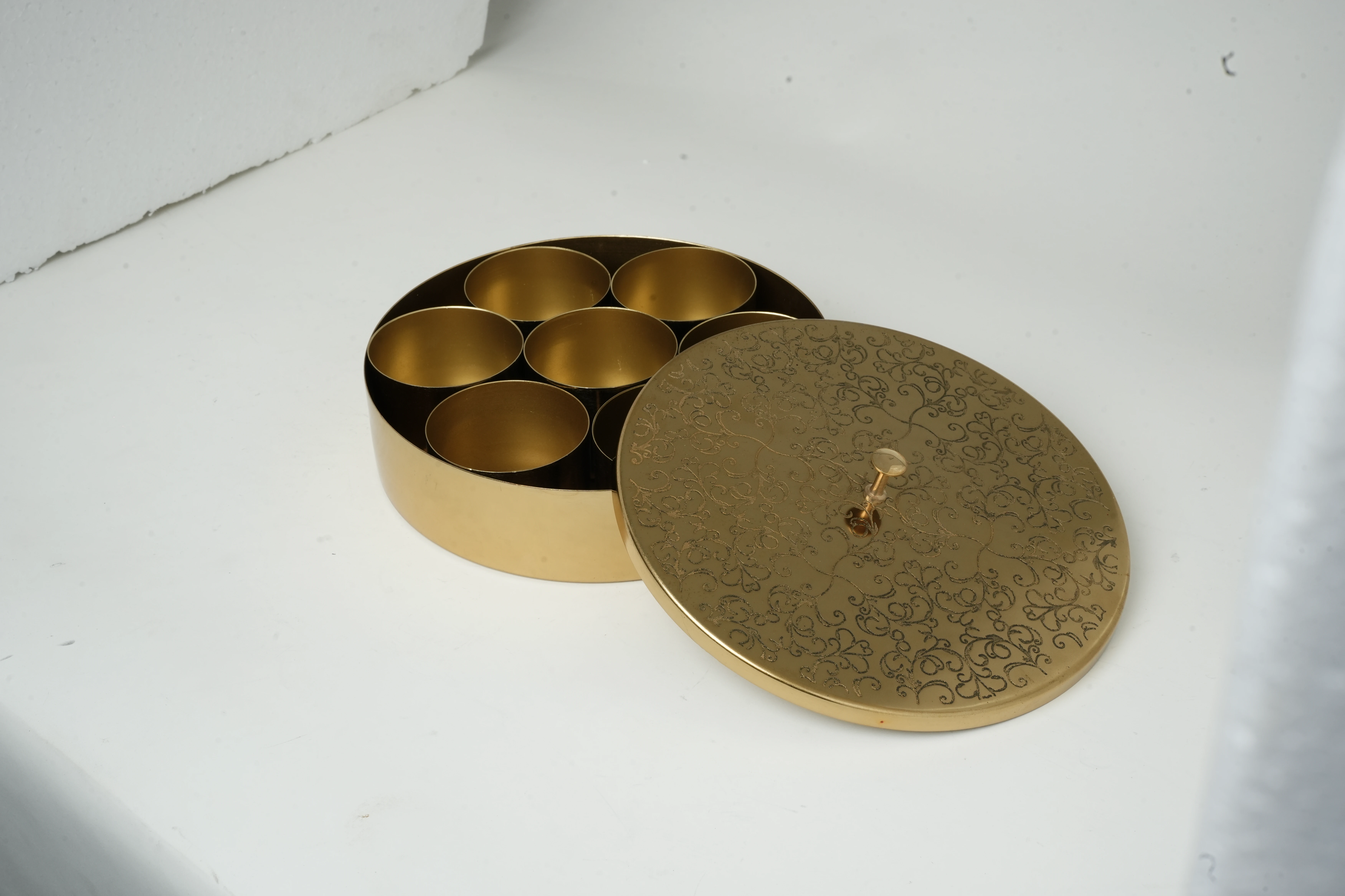 Decorative Multi-Compartment Dry Fruit Storage - View 2
