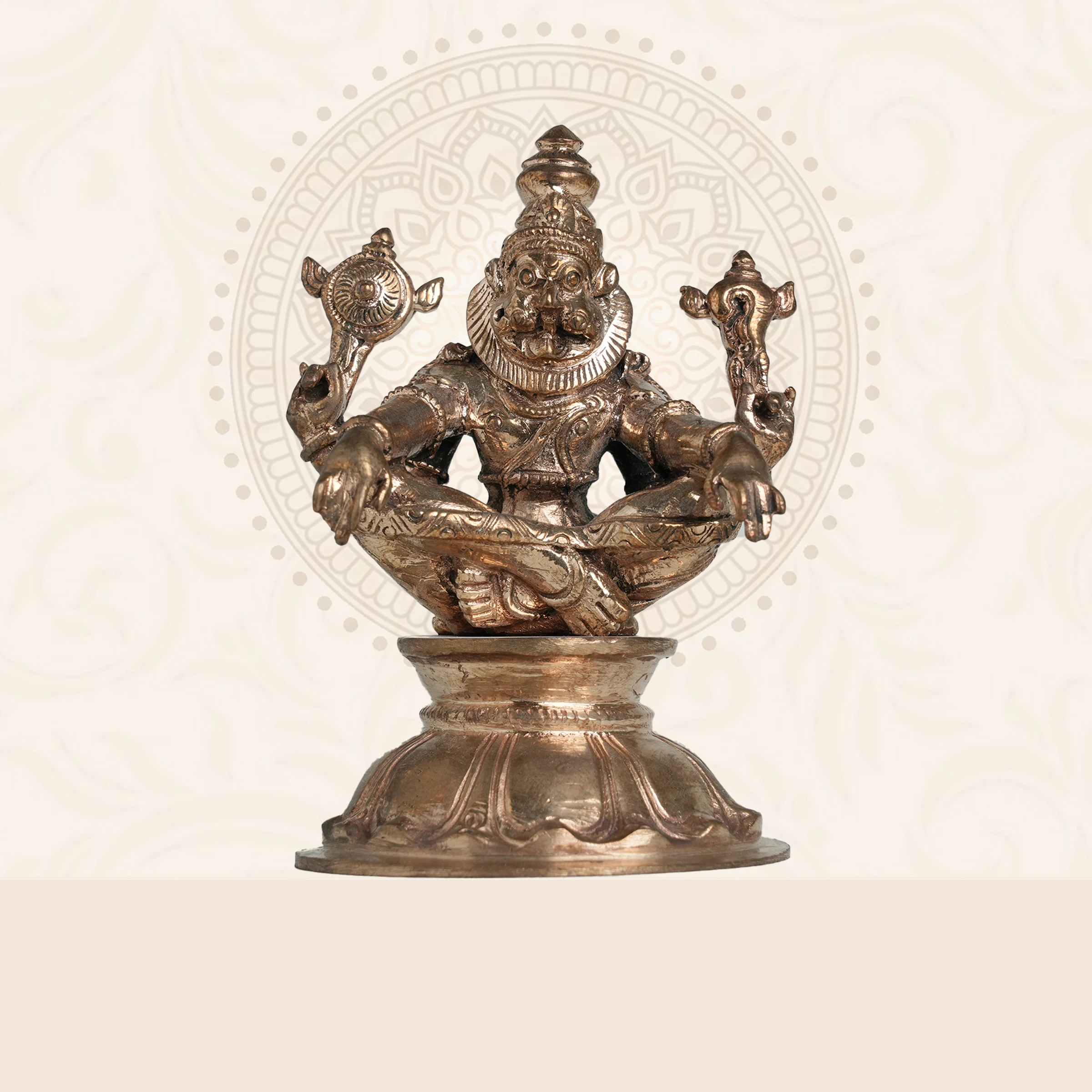 Lord Narasimha Brass Idol