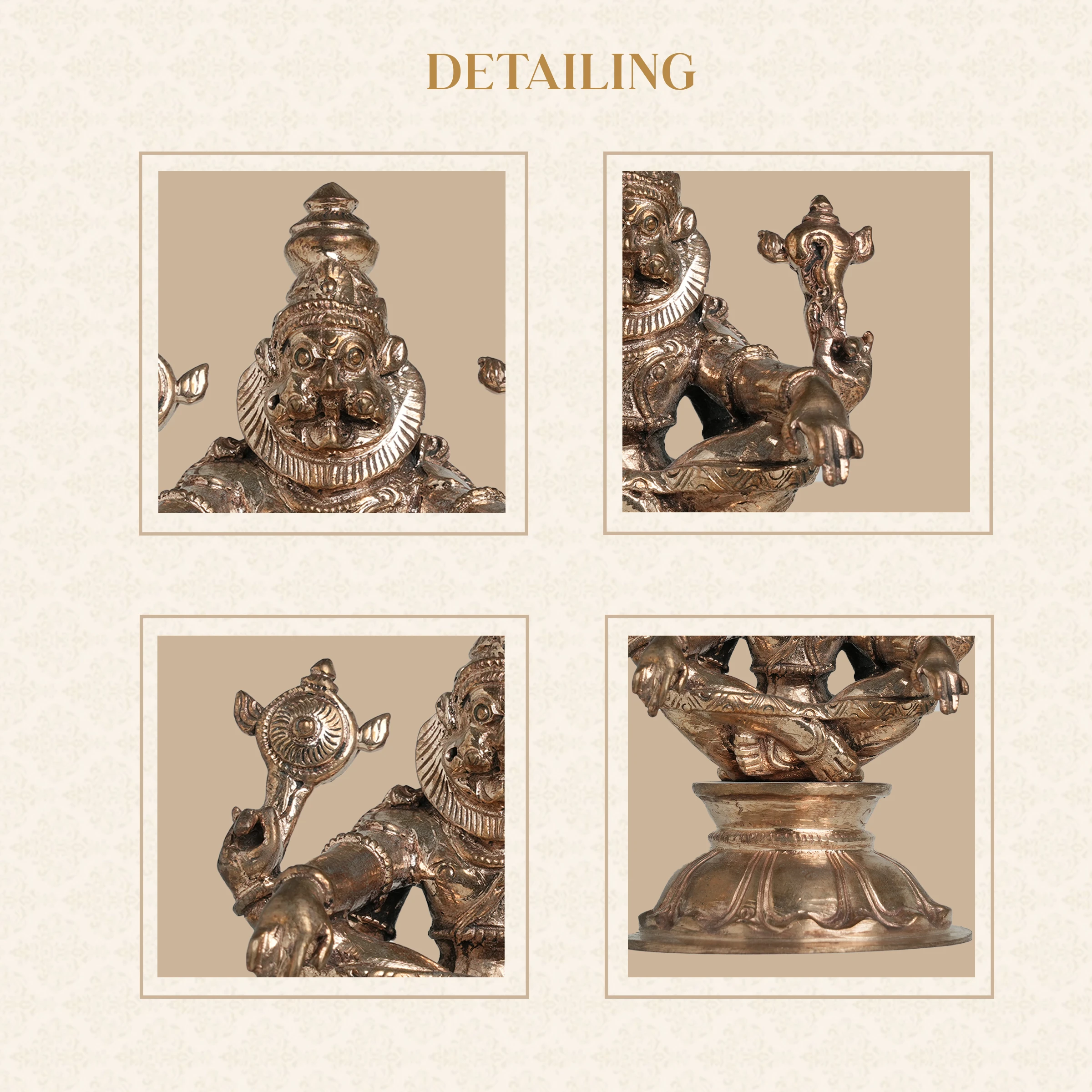 Lord Narasimha Brass Idol