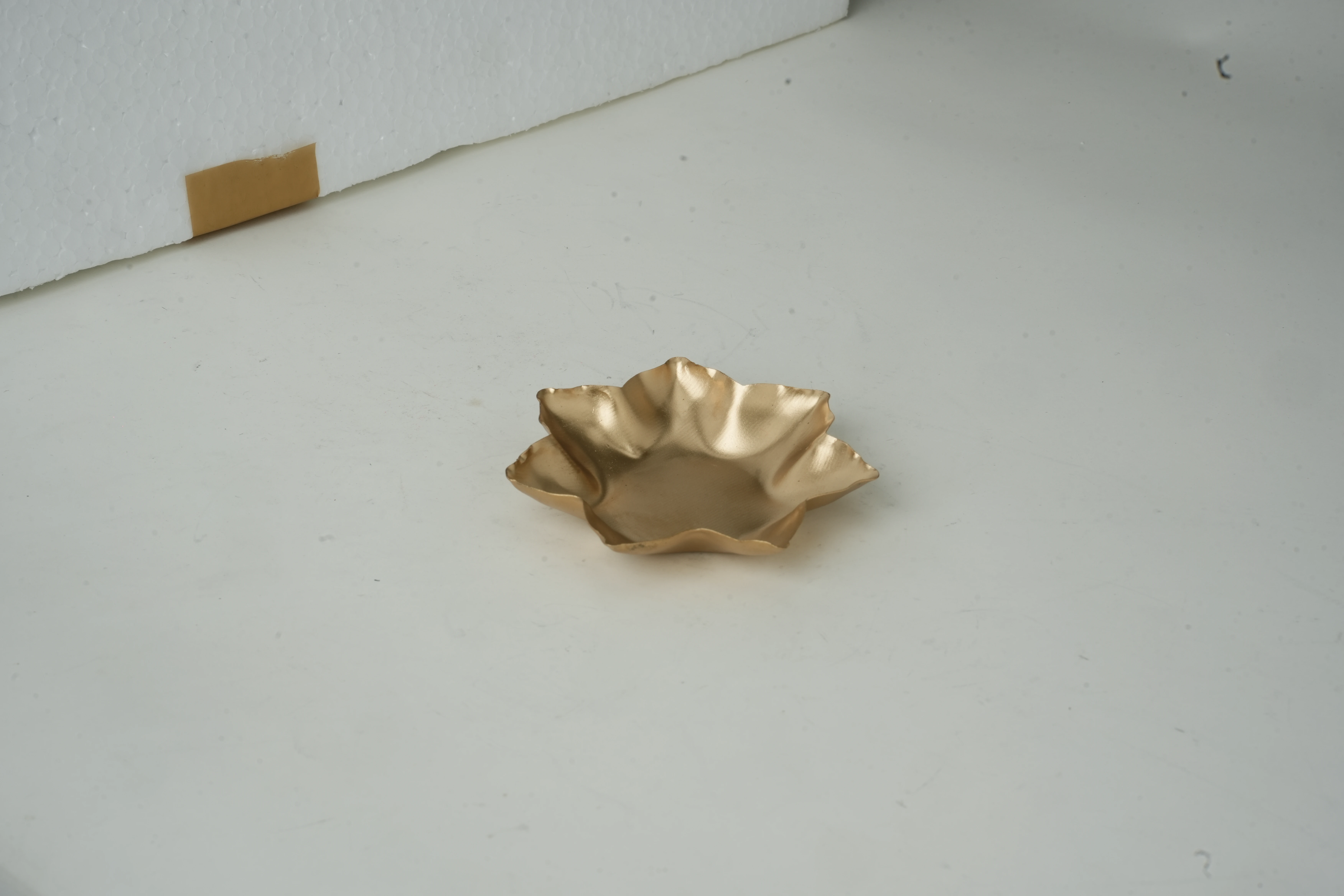 Lotus Design Decorative Brass Bowl