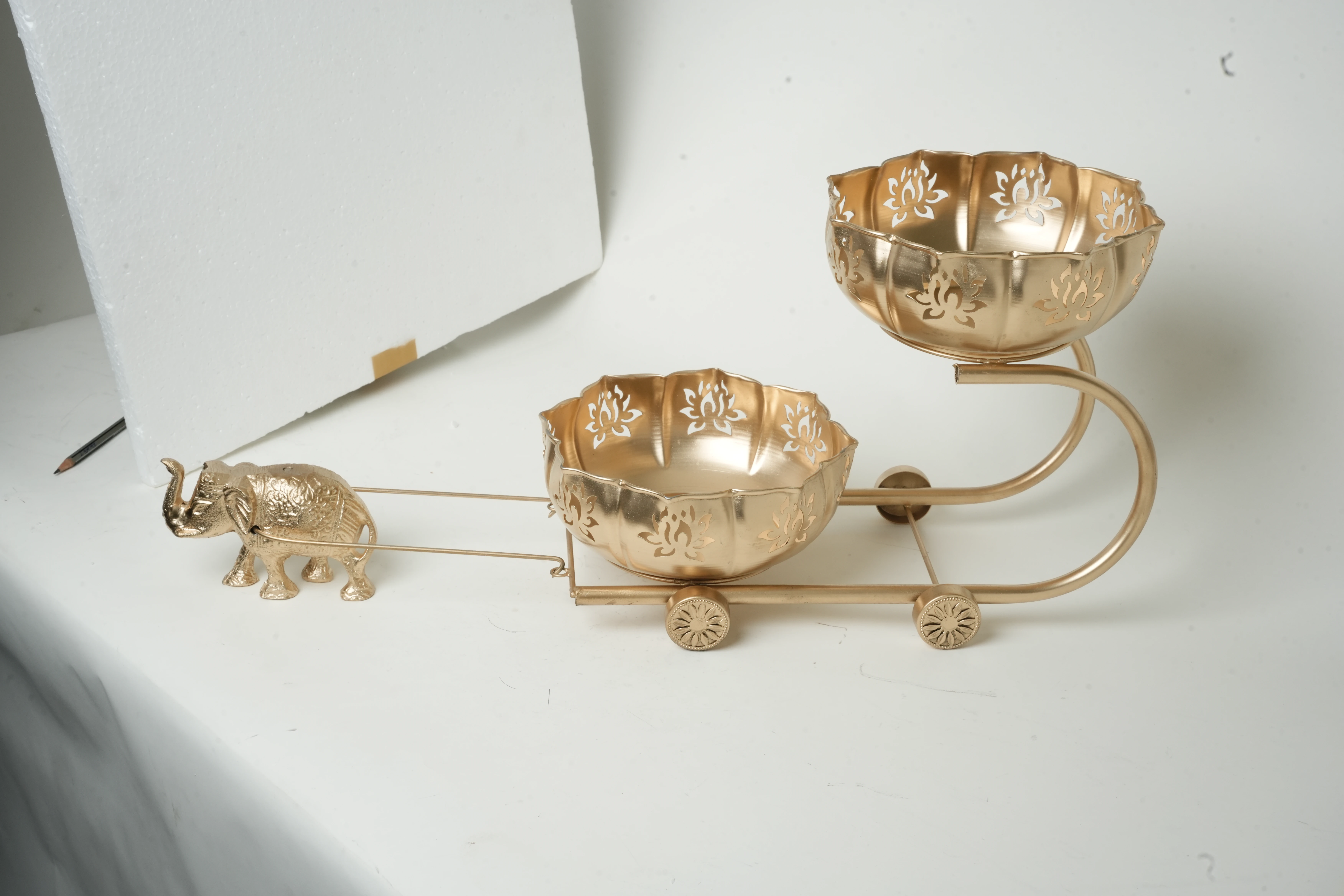 Elephant Cart Decorative Bowl Set