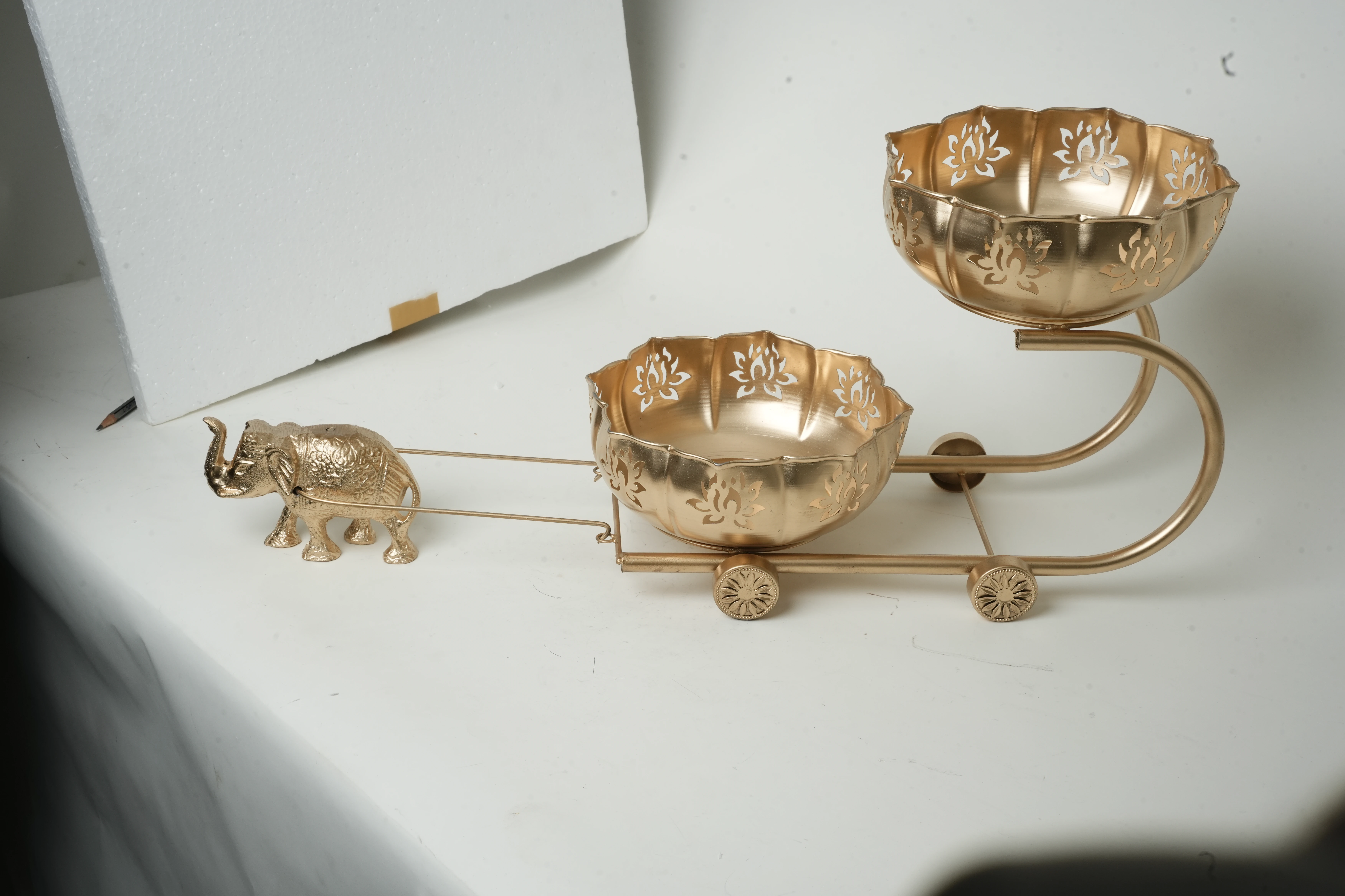 Elephant Cart Decorative Bowl Set