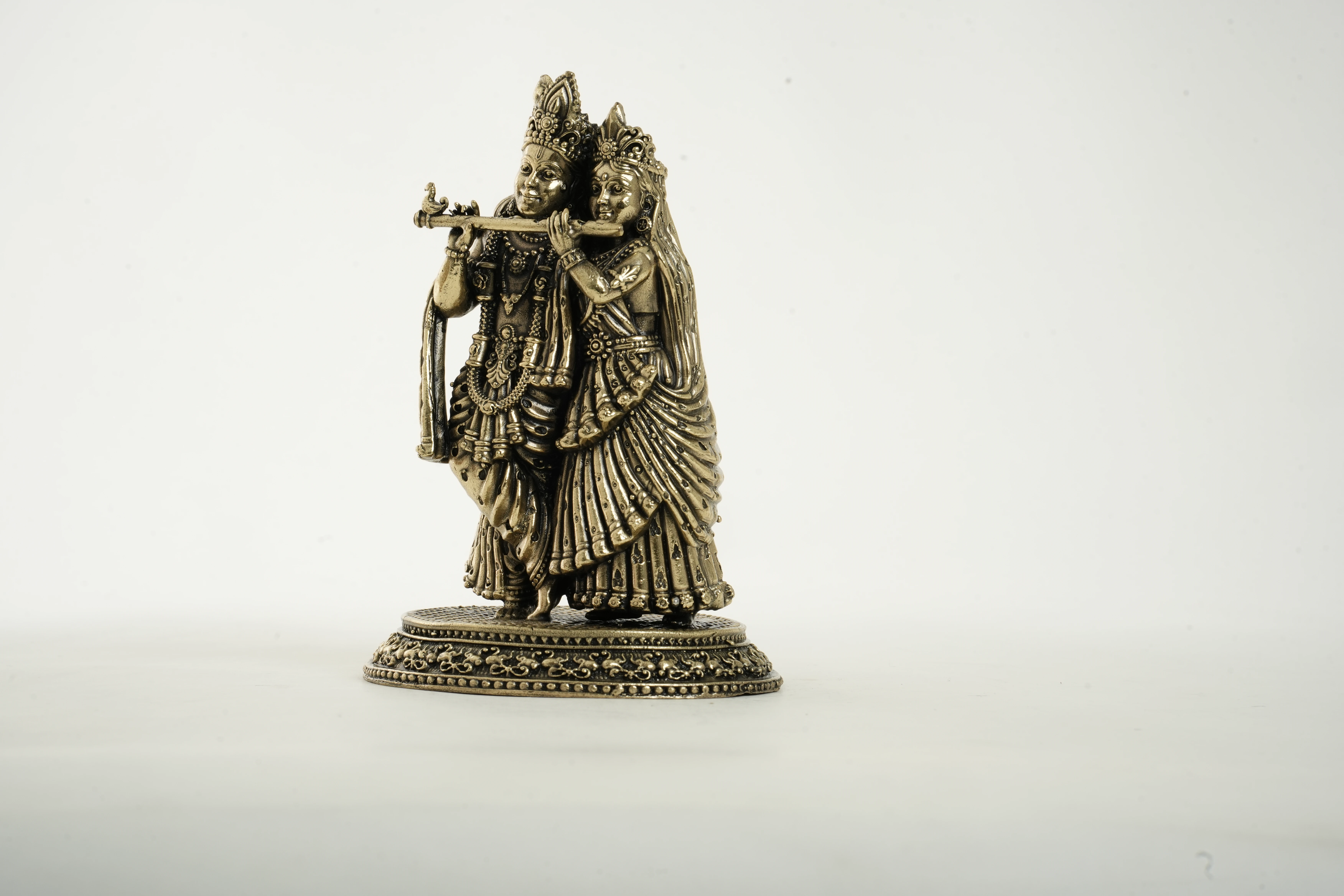 Radha Krishna Brass Idol