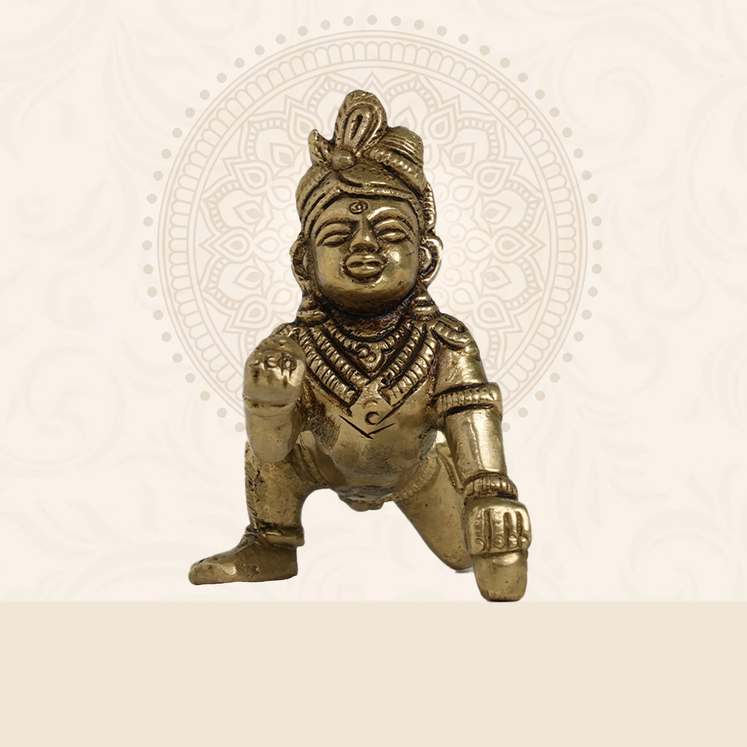 Crawling Baby Krishna